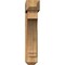 Ekena Millwork Imperial Craftsman Rough Sawn Bracket w/ Offset Brace, Western Red Cedar, 8"W x 34"D x 40"H BKT0806X34X40IMP04RWR - alternate 3